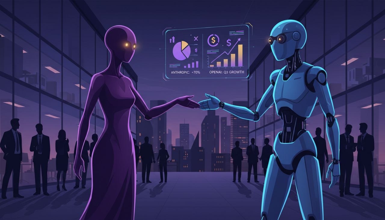Anthropic Just Surpassed OpenAI in Business Customers — and the Data Comes From an Unlikely Source